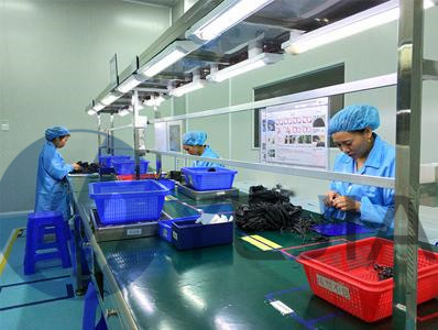 db视讯光电10万级无尘生产检验